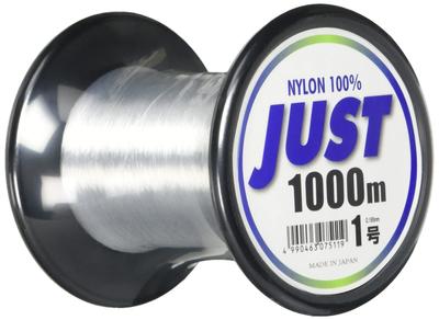 Yamatoyo Tegusu Nylon Line Just 1000m No. 1 4lb Clear