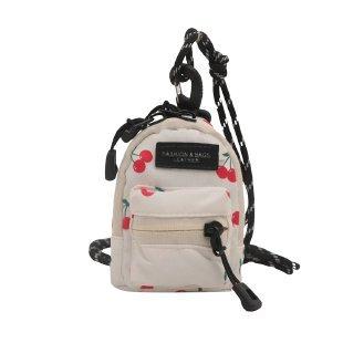 Women Small Bag Mini Lipstick Headphes Trendy Fashiable Pendant Bag Simple Niche Design Fabric Single-shoulder Crossbody Bag
