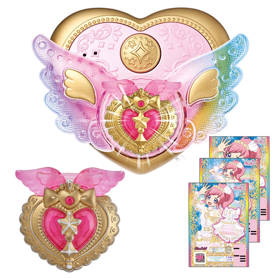 

Takara Tomy Arts Kiratto Jewel Pact Sherbet Pink PriChan розовый