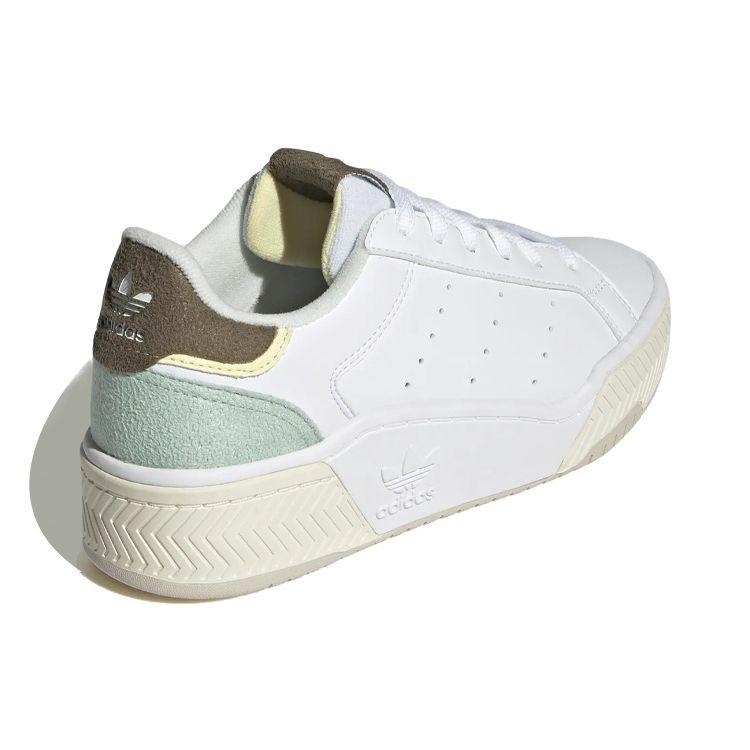 Adidas Originals Court Tourino Bold Non-Slip Durable Low-Top Skate Shoes Women Sneakers White GX1849