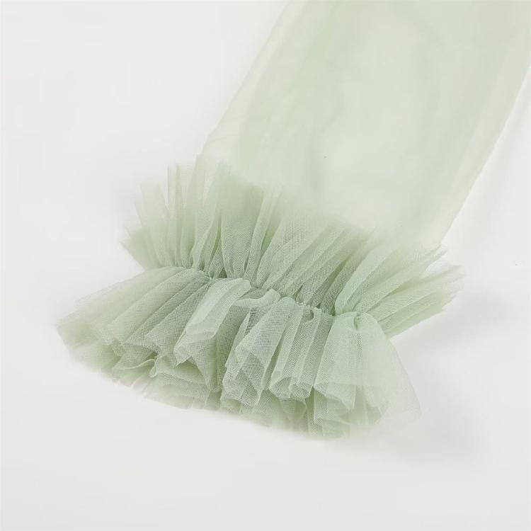 Seethrough Sheer Arm Sleeves Wedding Gloves For Bride Formal Occasion Fingerless Thin Arm Covers for Evening Party Wear