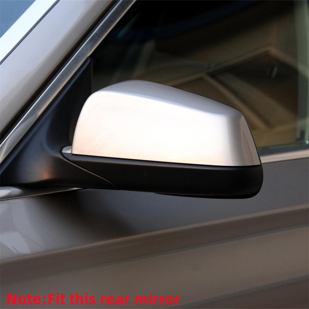 Für BMW F01 F02 2 Stück Rückspiegel-Abdeckkappen Zierschale Rahmen 7er-Serie 730i 740i 750i 760i 730d 740d Pre-Lci