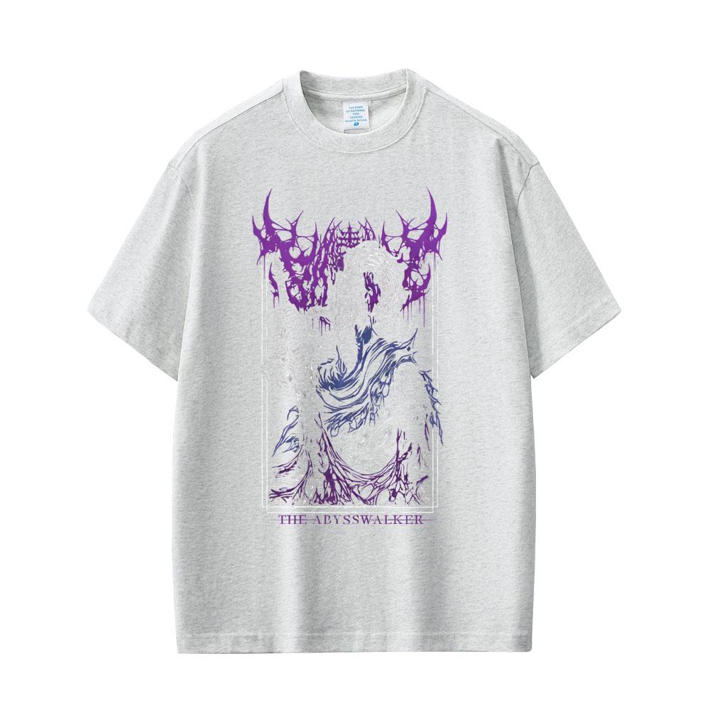 Game Dark Souls Artorias The Abysswalker Graphic Tshirt Men Women Vintage Gothic Rock Tshirts Mens Punk Oversized T Shirts