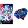 Beyblade X XONE X Switch Knife Metal Included (Beyblade Zone) - [Manufacturer's Bonus] "Shinobi 4-60LF Coat Blue"