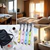 Jowxsx 1Pc Random Color Travel Toothbrush - Soft Bristle Ergonomic Manual Charcoal Tooth Brush Stains Removal Toothbrush for Home, Travel, School