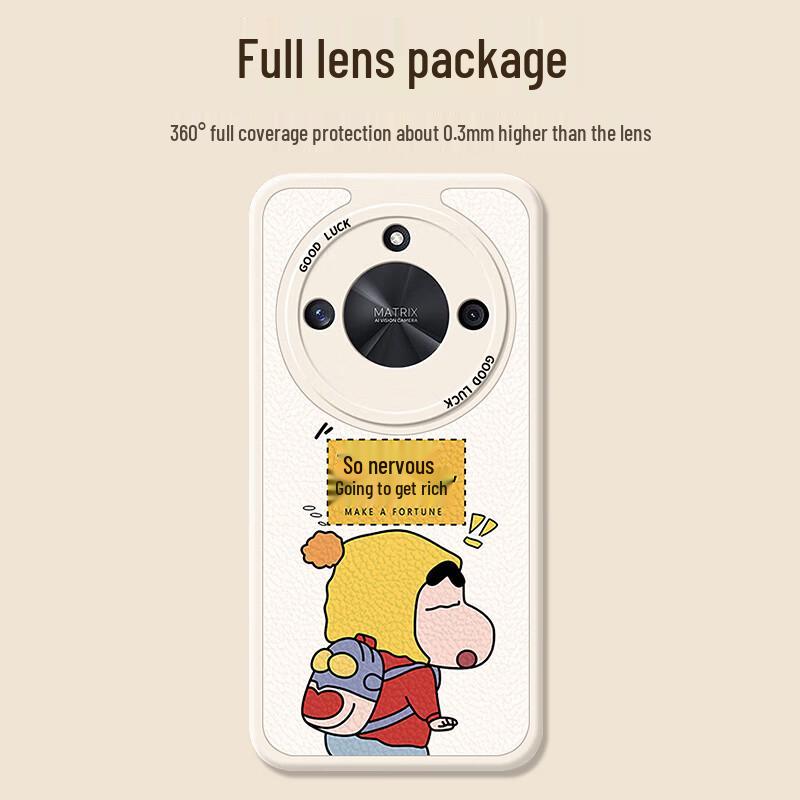 Smorss 'Going to Get Rich' Silicone Phone Case for Honor X50/X50 GT