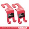 Car Seat Back Hook Headrest Hidden Organizer Hanging Storage Hanger For BMW M M2 M3 M4 M5 M6 E46 E90 E60 F30 E39 X1 X3 X4 X5 Rvbf26