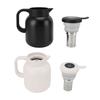 Insulated Teapot Vacuum Insulated Tea Pot Stainless Steel Infuser Temperature Digital Display Leak Proof 1500ml for Beverage