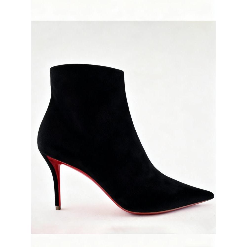 

Women s New luxury Slim High-heeled Ankle Boots Fashionable Pointed Side Zipper High Tube Large Size Knee Length Women s Boots 46