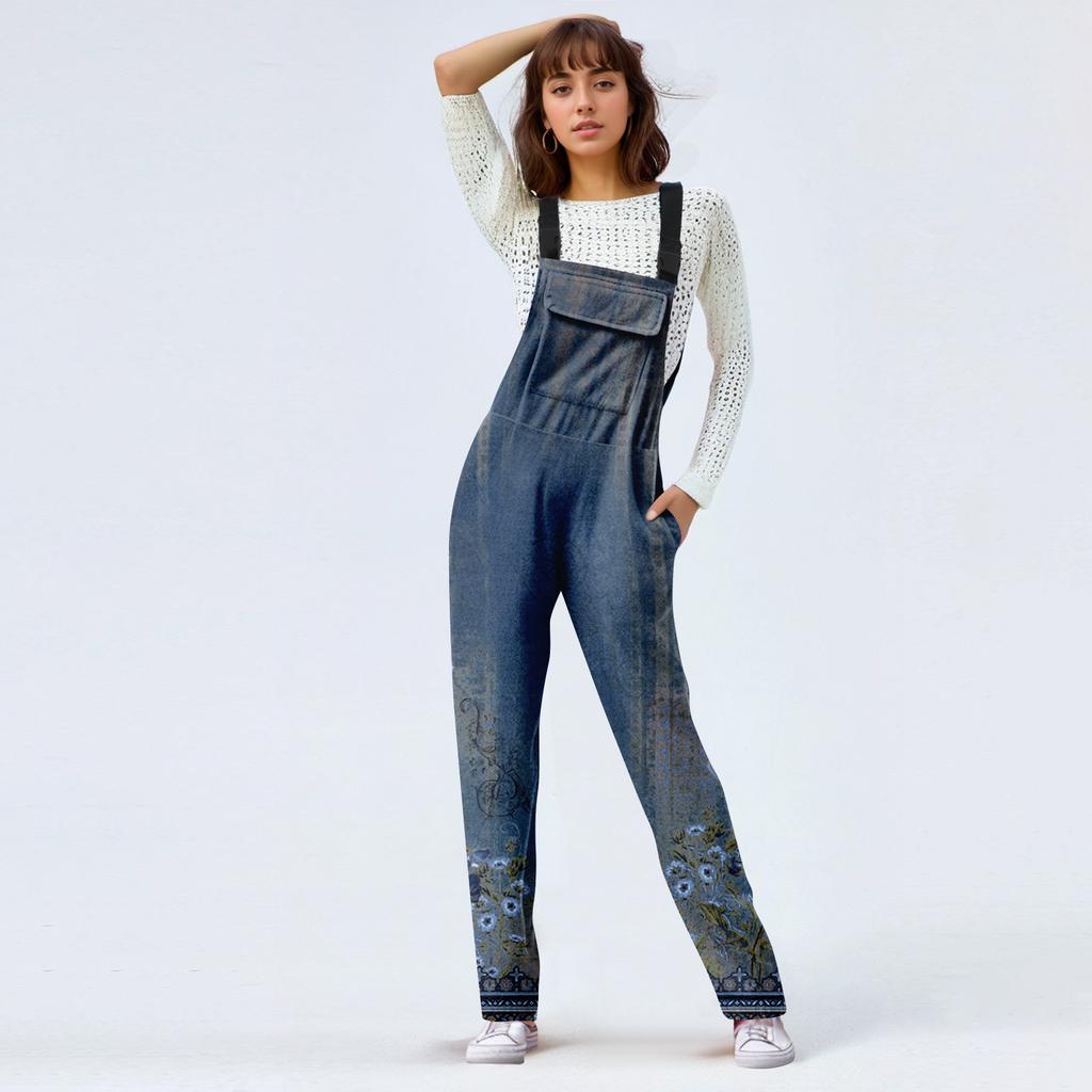 Γυναικείες Φλις Φόρμες Ολόσωμες Φόρμες Ρυθμιζόμενες Τιράντες Ζεστά Χειμωνιάτικα Χνουδωτά Παντελόνια Σκι