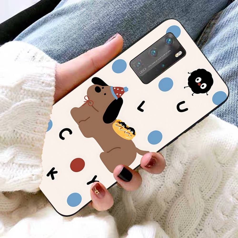 Cute Dachshund Bulldog Phone Case For Huawei P 8 9 10 20 30 40 50 Pro Lite Psmart Honor 10 Lite 70 Mate 20lite