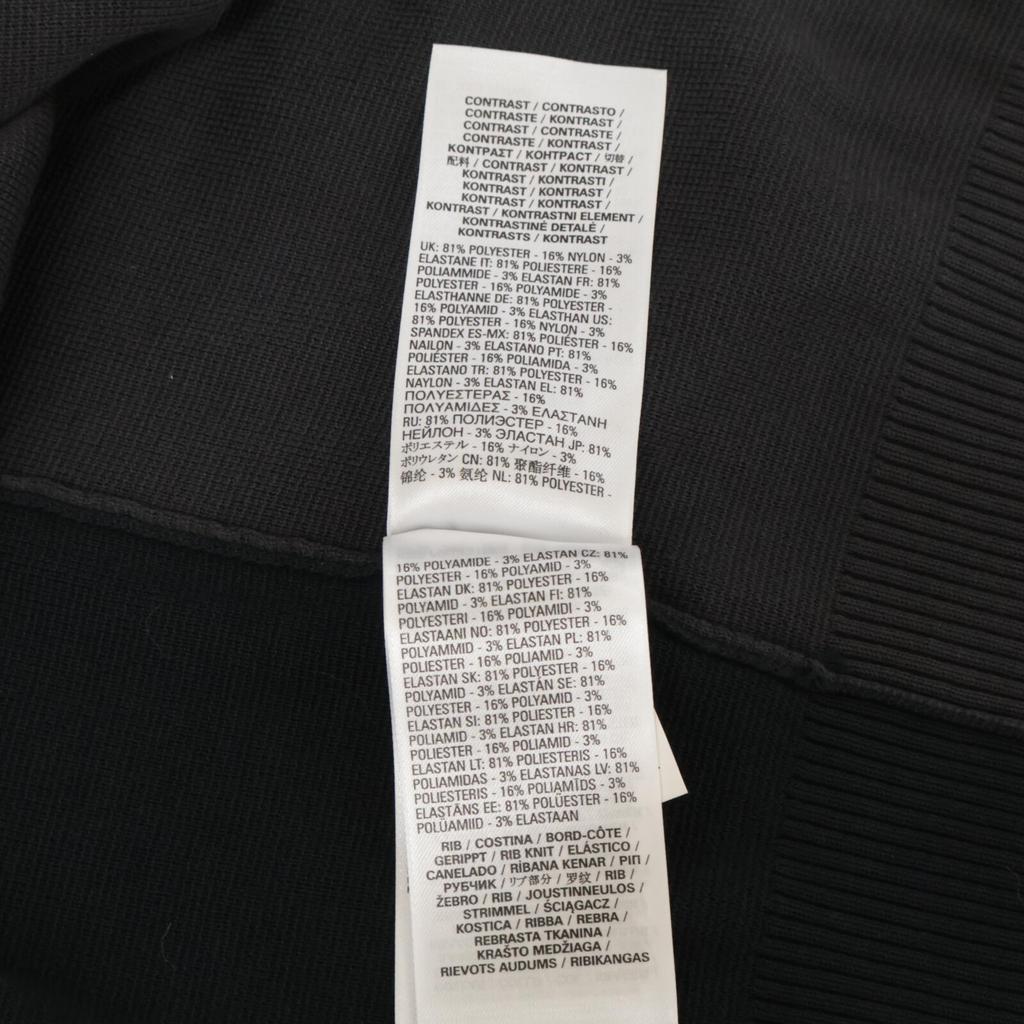 Diesel [Domestically Authorized] K-WICHITA Zip-Up Knit Jacket L blackUsed