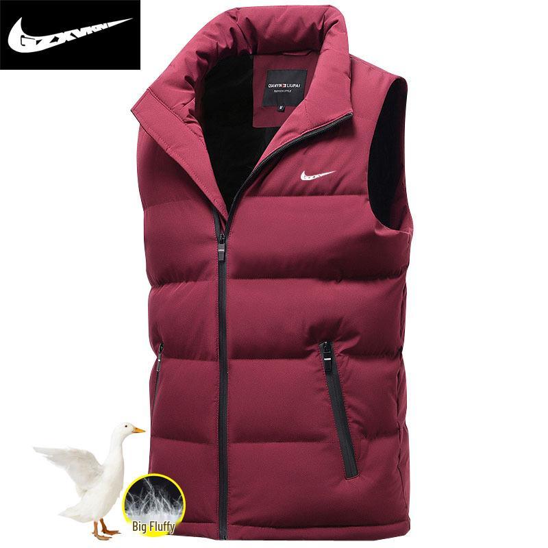 

Мужской теплый жилет большого размера - Утепленный жилет для весны, осени и зимы M