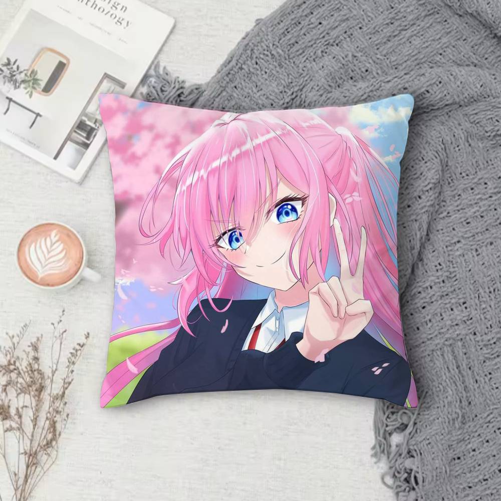 Shikimoris Not Just a Cutie Anime Doublesided Printed Square Decorative Cushion Cover for Sofa Living Room Home Decor