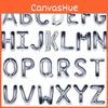 Durable 40 Inch Silver Letter Balloons Foil Helium Air Filled Elegant Decorations For Parties And Festivities