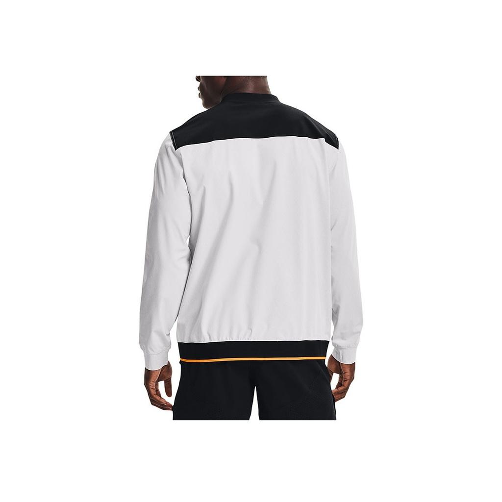 Under Armour Stretch Woven Crew Training Sweatshirt Men Sweatshirt Haze-Gray 1366193-014