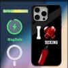 Sport Boxing Gloves Phone Case For iPhone 16,15,14,13,12,11,Plus,Pro,Max,Mini Magsafe Magnetic Wireless Charging