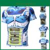 Hochwertige Herren Vegeta T-Shirts Tanktop Dragon Ball Z Super 3D Sportbluse Tee Für Jeden Anlass