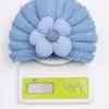 2023 Europäische & Amerikanische Babywolle Blumen-Pullovermütze: Warm & Bequem für Herbst & Winter