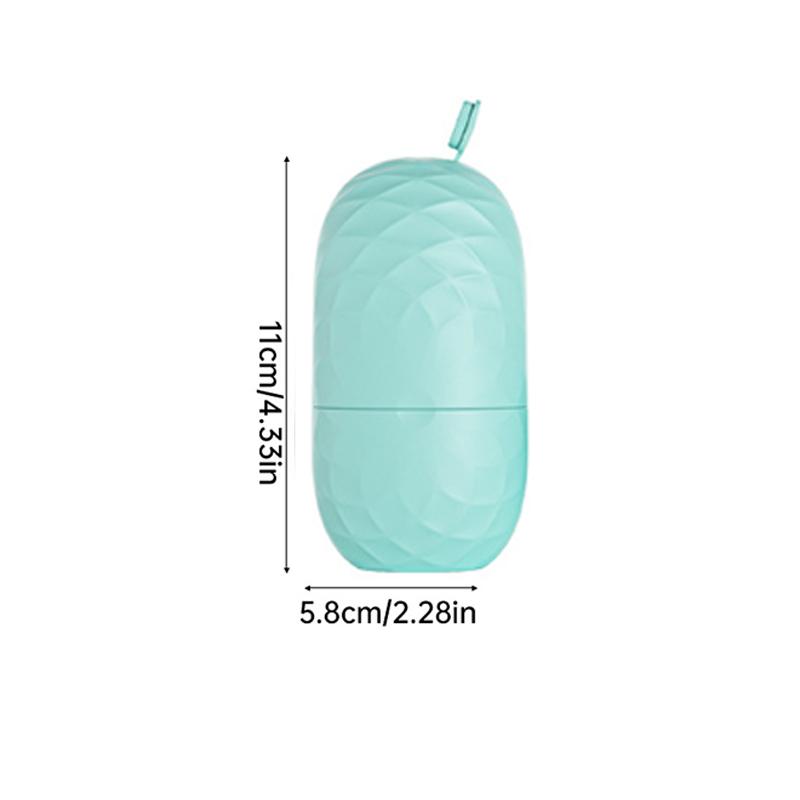 Silicone Cube Tray Shape Face Facial Ice Roller Massage Face Massage Roller Facial Reusable Ice Face Roller Skincare Tool