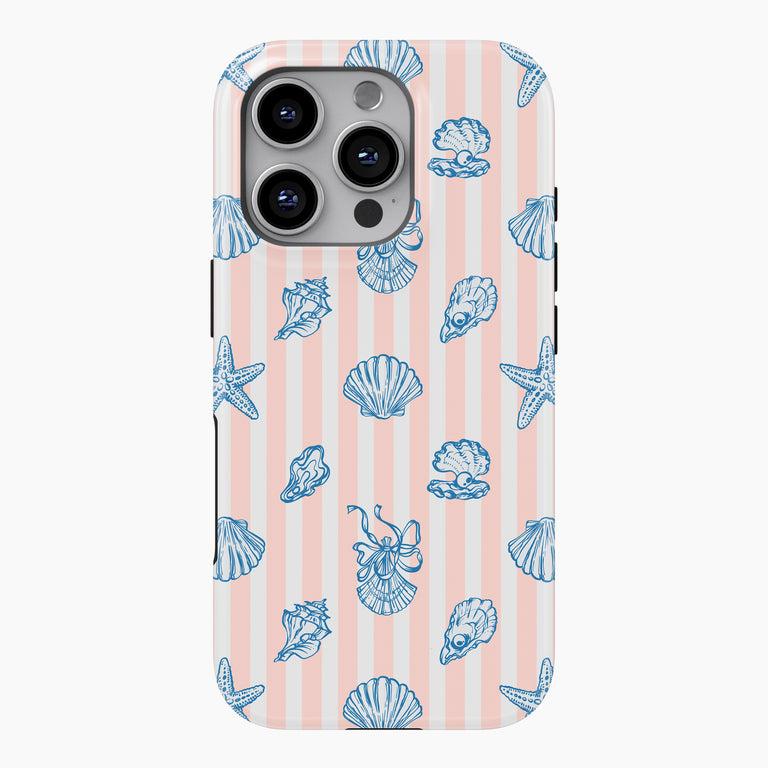 

Clmj Seaside Charm Phone Case for iPhone 17 16 15 14 13 12 11 Air Pro Max Plus Luxury Magnetic Double-layer Back Cover iPhone 15 ProMax