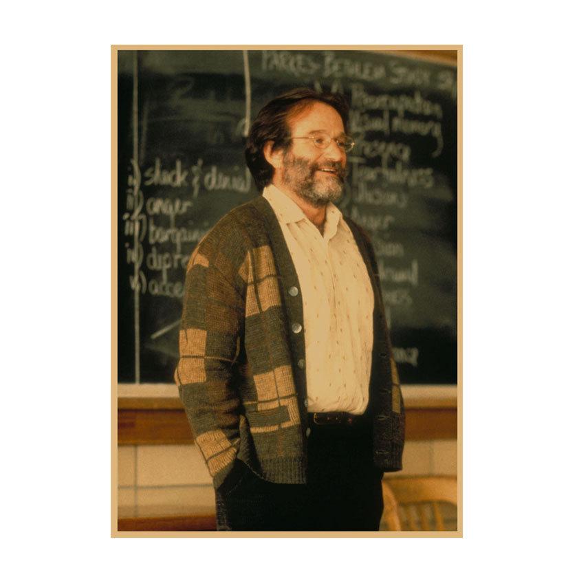 

Good Will Hunting Retro Movie Poster for Bar/Cafe Wall Decor 29.7X42cm (A3 size)