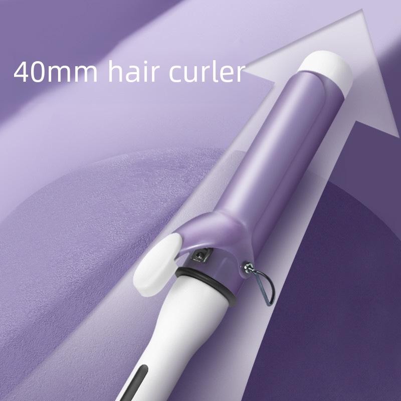 40mm Large Wave Curling Iron with Electric Egg Roll Function