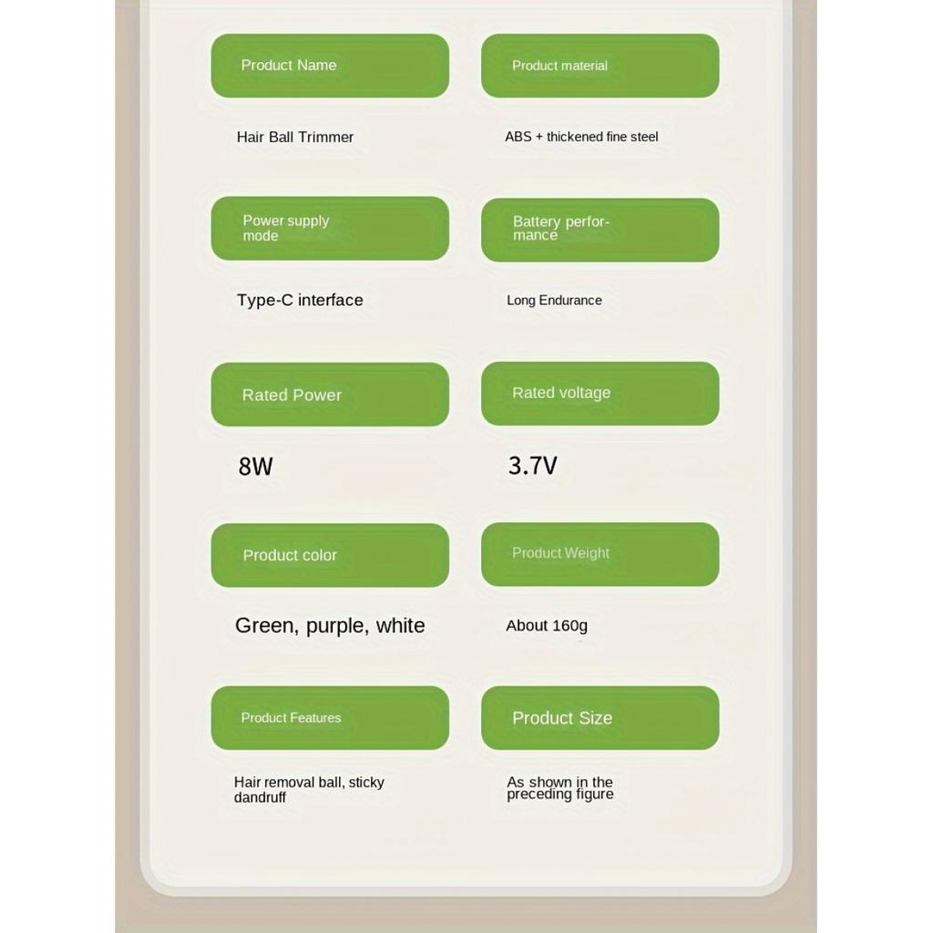 1pc, USB Rechargeable Fabric Shaver and Lint Remover - Portable and Powerful for Clothes, Bedding, and Furniture