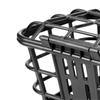 1 Set Große Kapazität Anti-Extrusion Fahrrad-Frontkorb Schwarz PC Abnehmbarer Fahrradkorb Mit Deckel Für Elektrofahrrad
