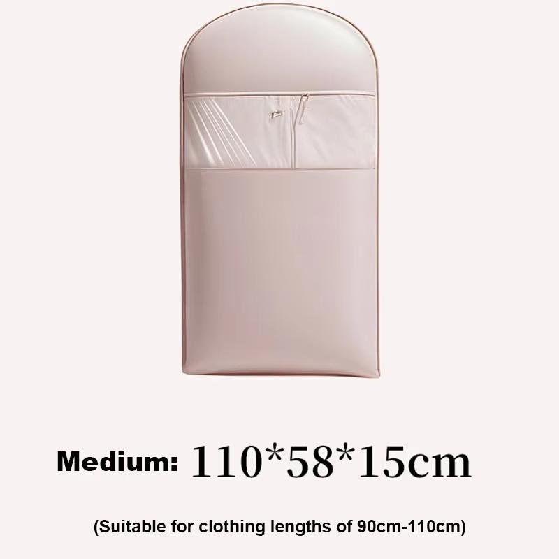 Hanging Vacuum Storage Bags Clothes Compression Seal Bag Reusable Bag Save Space Clothes Storage Organizer Coat Quilt Dust Cover