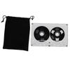 Blank Cassette Normal Bias Open Reel Sound Recording Portable In a Clear Box with Perfect for Recording and Music Tape, 50-minute Tape, Paper, Rock,
