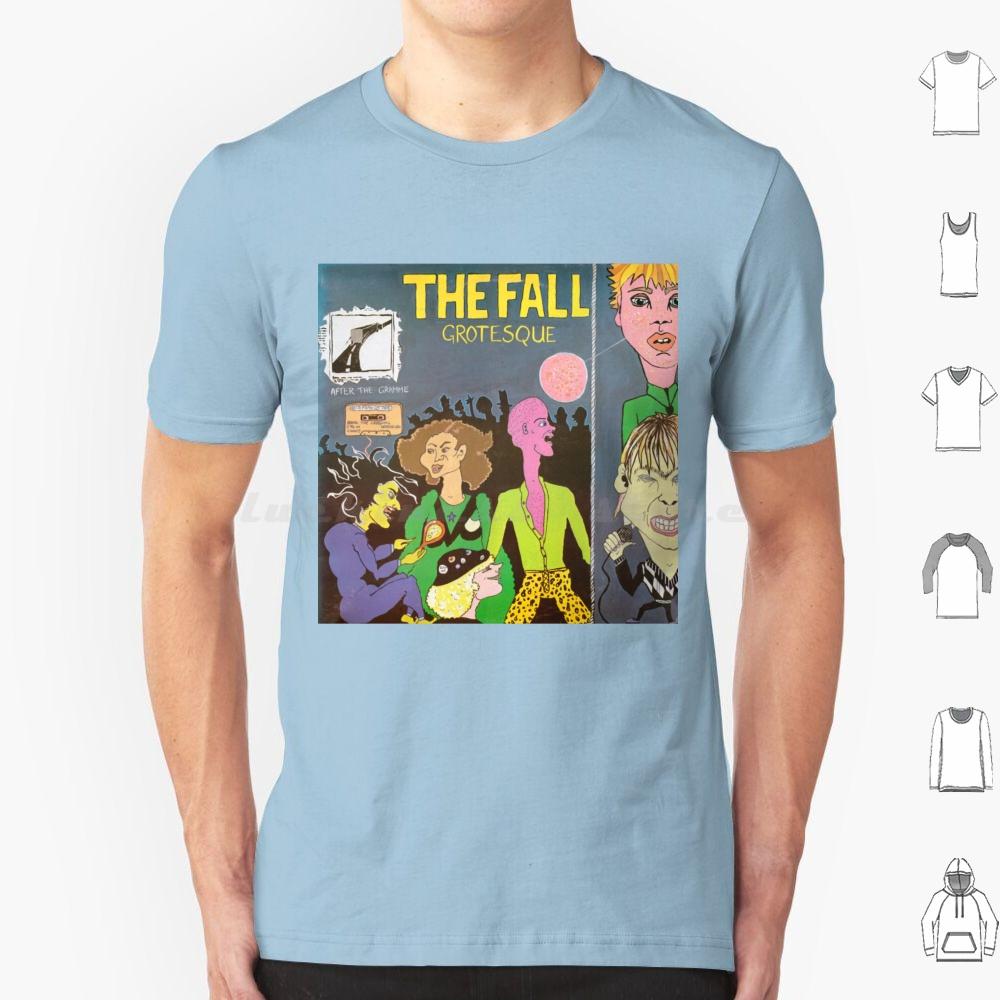 Grotesque T Shirt Big Size 100 Cotton Fall Mark Smith Grotesque Music Album Record Vinyl Band Artist