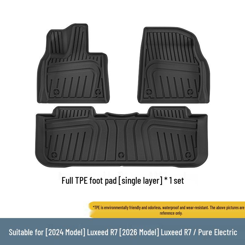 TPE Floor, Seat Back, and Trunk Mats for 2024-2026 Luxeed R7