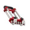 Sheet Metal Roller Portable 2 Station Bender 0-100° Bending Range Metal Roofing Tool for Making 7mm-180mm Bending