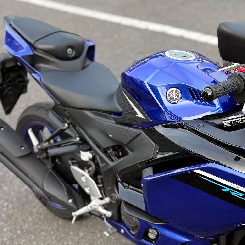 LEDISHUN Traktionspad Tank Kit für Yamaha YZF-R25/YZF-R3 (2019–2025) - Grau