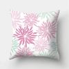 Pink Flamingo Flower Print Decorative Cushions Pillowcase Polyester Cushion Cover Throw Sofa Decoration Pillowcover
