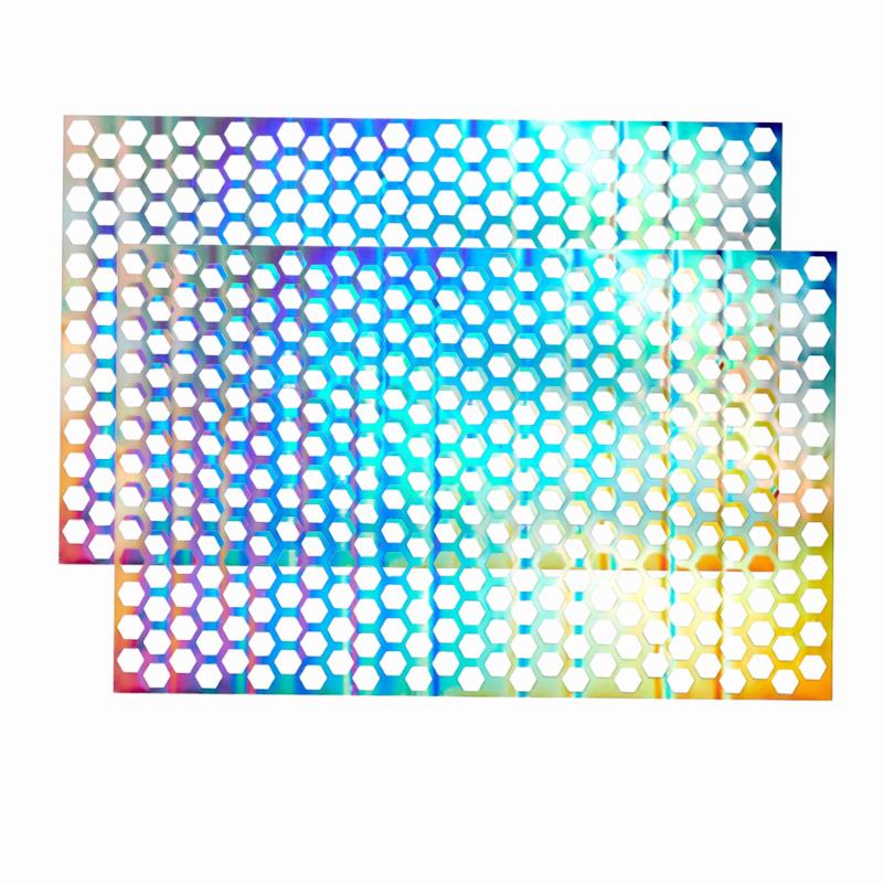 Car Taillights Sticker Decorative Smoke Film Honeycomb Car Rear Tail Light Stickers Rear Lamp Cover Tail Light DIY Trim Sticker