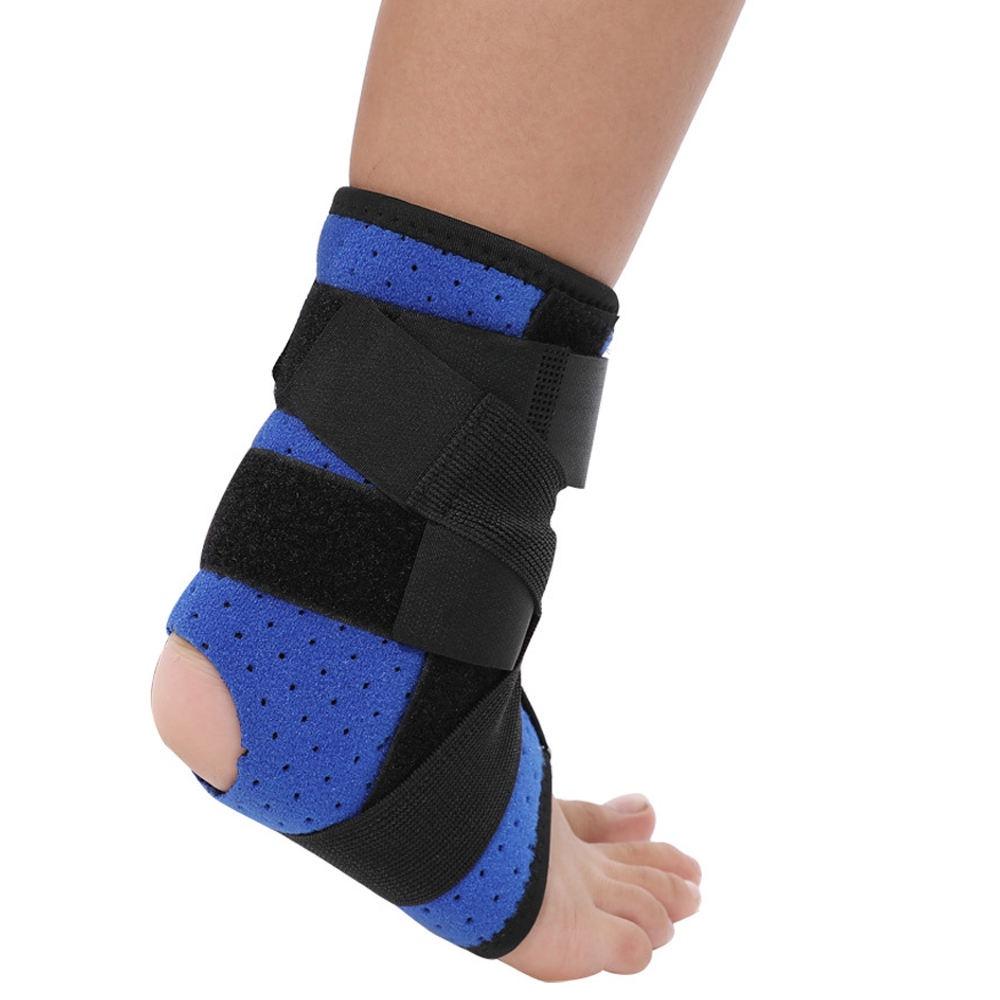 1Pcs Ankle Brace with Splint for Kids, Adjustable Ankle Stabilizer Breathable Compression Ankle Support for Sprain, Tendonitis