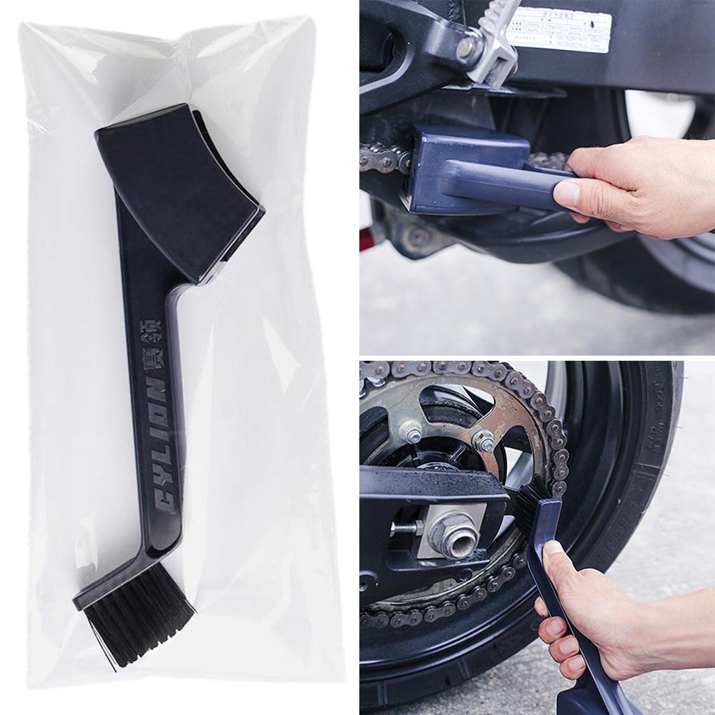 Motorcycle Cleaning Brush Motorcycle Chain Brush Bicycle Chain Washer for Road Mountain Bike Electric Motorcycle Accessories