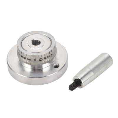 58mm Machinegereedschap Handwiel met Handvat Aluminiumlegering Handwiel Vervanging voor 0618 CJ18A 7x12 7x14