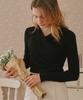 RONRON Wrap Long Sleeve Black