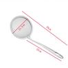 304 Stainless Steel Soy Milk Machine Filter Dregs Oil Foam Fishing Spoon Pot Colander Strainer Wire Fine Mesh Flour Sifter Sieve
