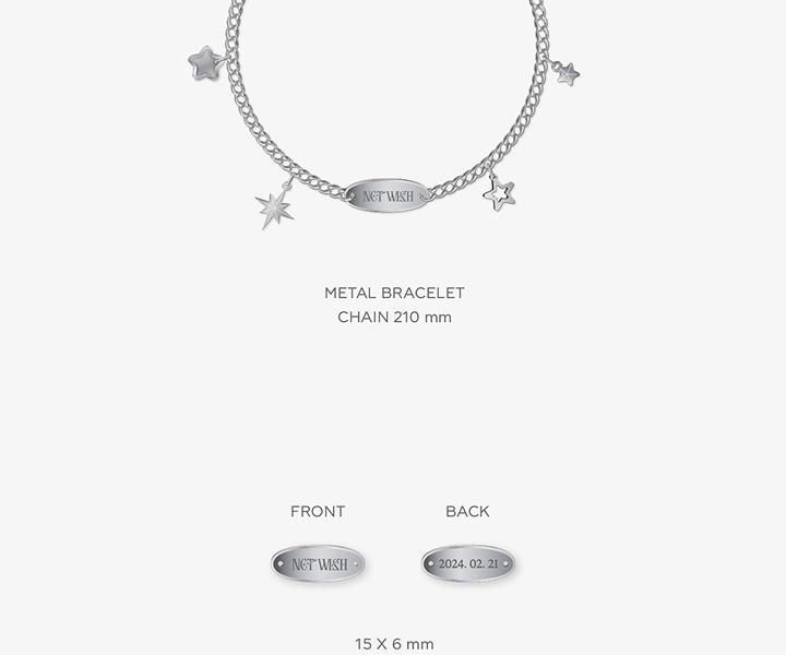NCT WISH 2nd Anniversary MD (METAL BRACELET)