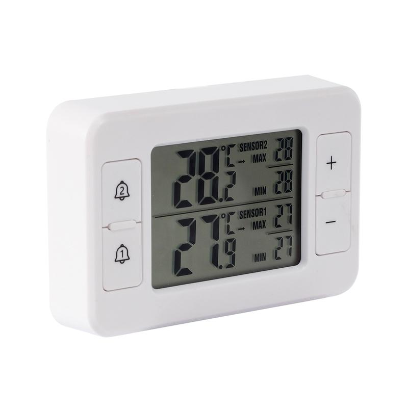 Wireless Digital Refrigerator Thermometer Accuracy Home Freezer Temperature Monitor Recorder -40℃~60℃ Temperature Sensor Alarm