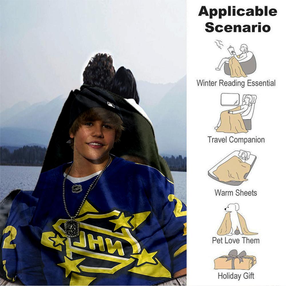 Star Power Sports Jersey Blanket Soft Throw Blanket For Home Bedroom Bed Sofa Travel Office Solid Christmas Blanket