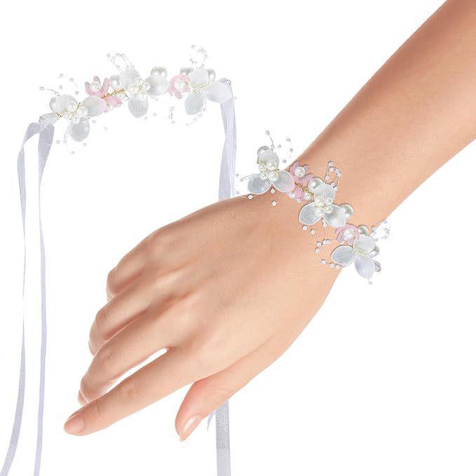 

Детский Ручной Работы Сладкий Цветочный Жемчужный Ободок для Выступлений Metal