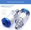 Oil Water Separator Sprayer Air Oil Water Separator Filter Kit Water Trap Clear Painting Moisture Separator with Clear Filter