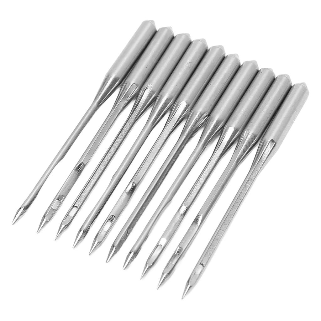 10pcs Sewing Machine Needles Universal Standard Heavy Duty Steel Assorted Sewing Machine Needle Combo for GK27 Series