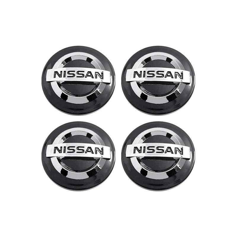 4 szt. 54 mm 60 mm Kołpak Środkowy Piasty Koła Odznaka Emblemat Do Nissan X J10 Trail Tiida Teana Juke X-trail Almera Rogue Sport Versa