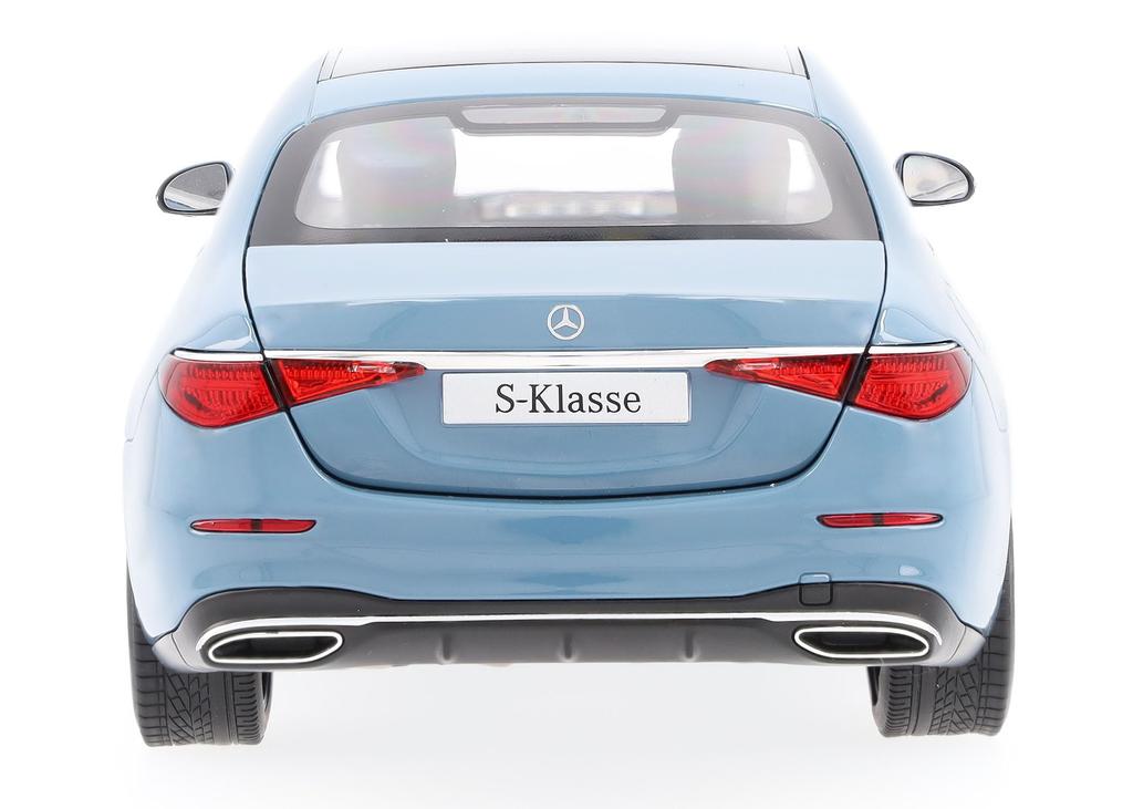 [Mercedes-Benz Collection] Genuine S-Class (V223) 1/18 Scale MANUFAKTUR Vintage Blue